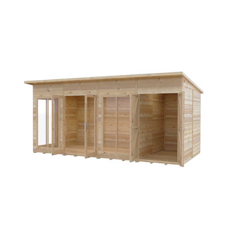 Lela 16x8 including Storage Summerhouse