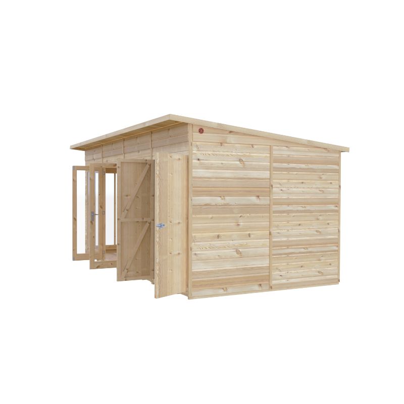 Lela 16x8 including Storage Summerhouse