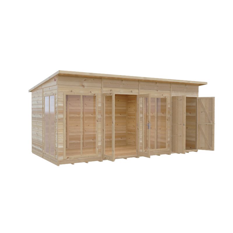 Lela 16x8 including Storage Summerhouse