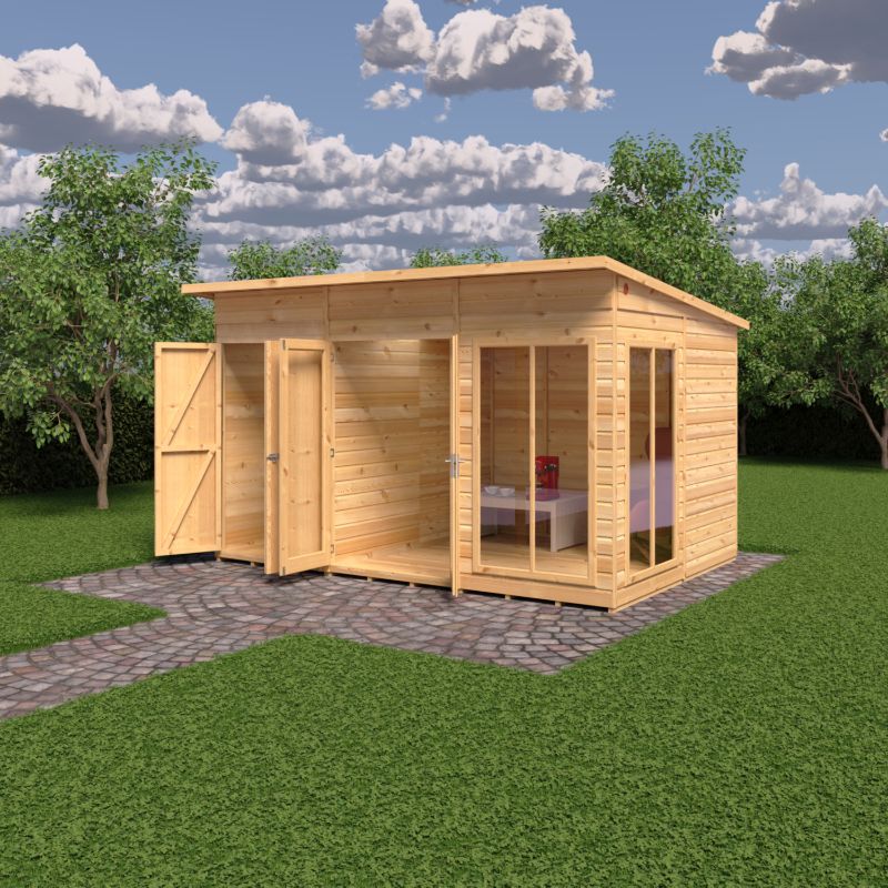 Lela 12x8 including Storage Summerhouse