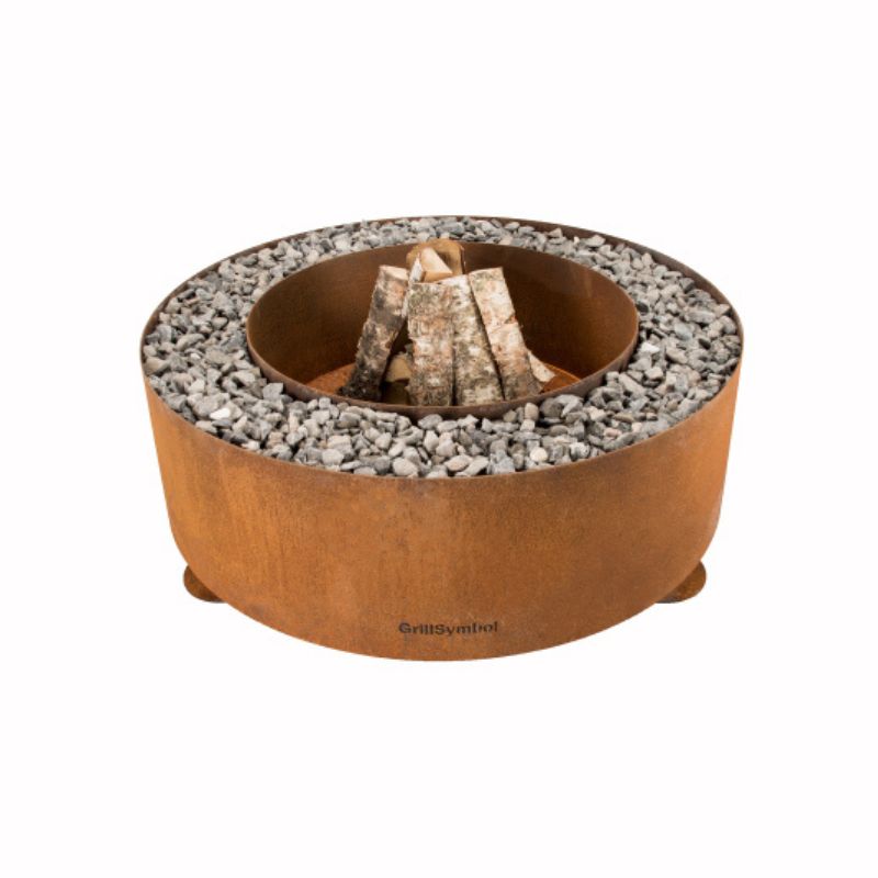 GrillSymbol Fire Pit Luna Copper, ø 119 cm