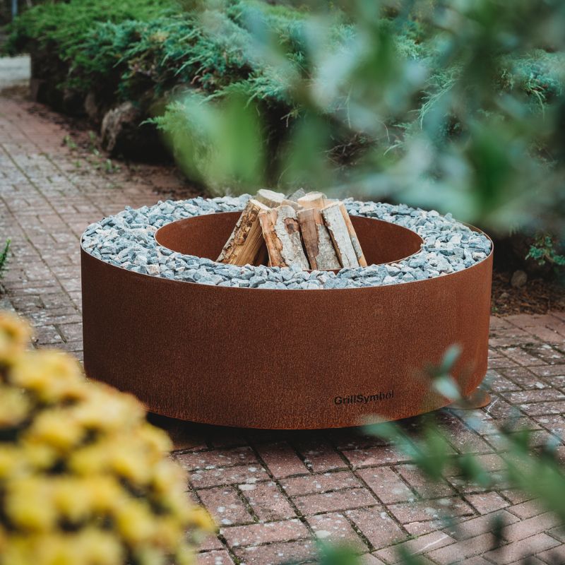 GrillSymbol Fire Pit Luna Copper, ø 119 cm