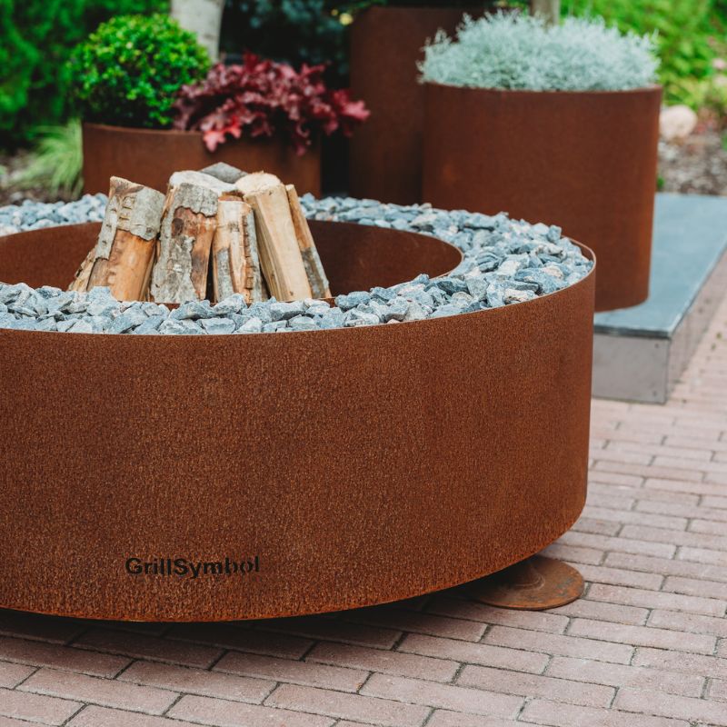 GrillSymbol Fire Pit Luna Copper, ø 119 cm