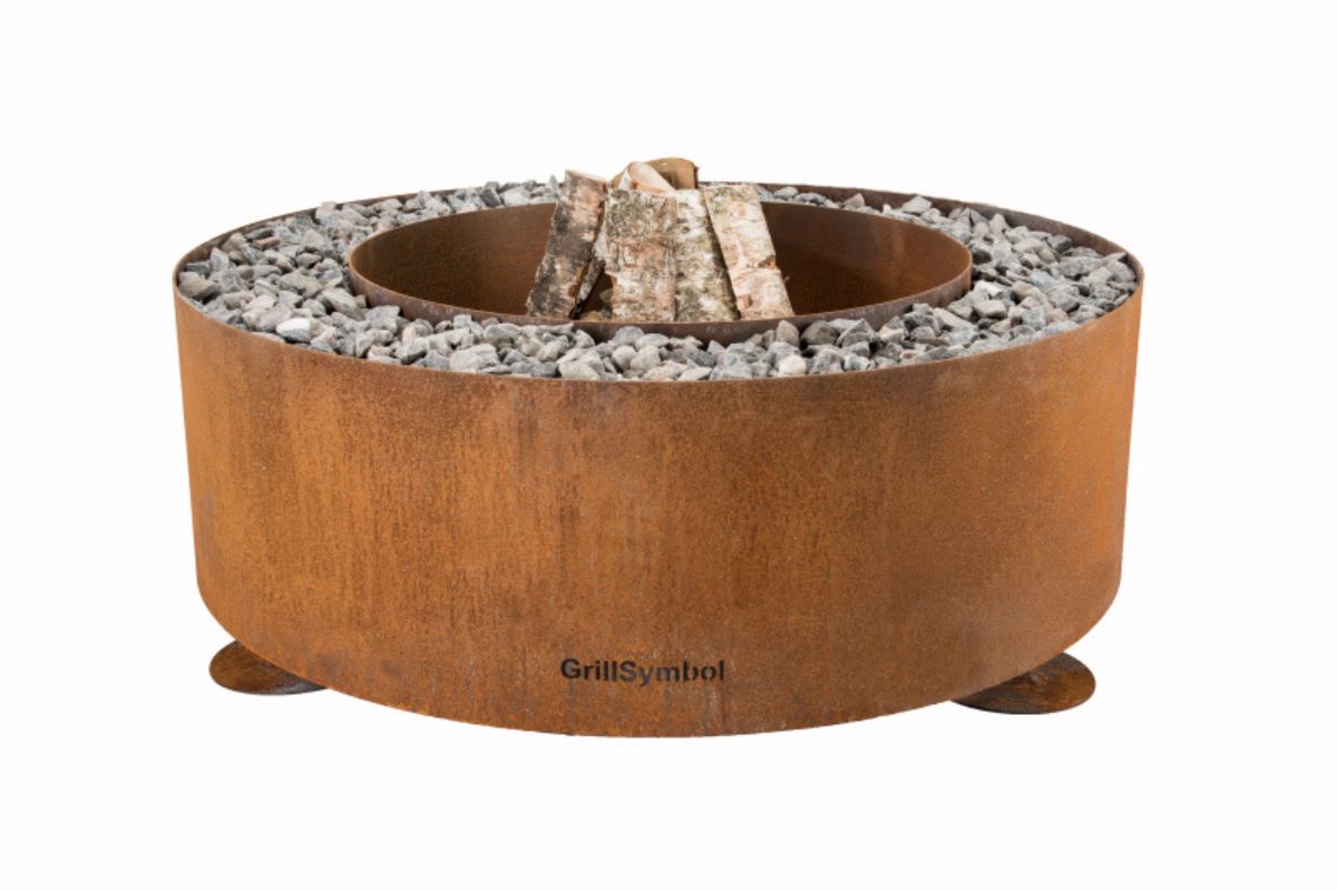 GrillSymbol Fire Pit Luna Copper, ø 119 cm