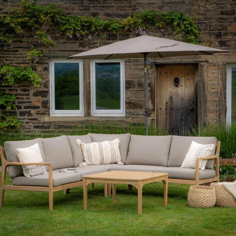 Pacific Lifestyle - Malta Outdoor Corner Seating Set