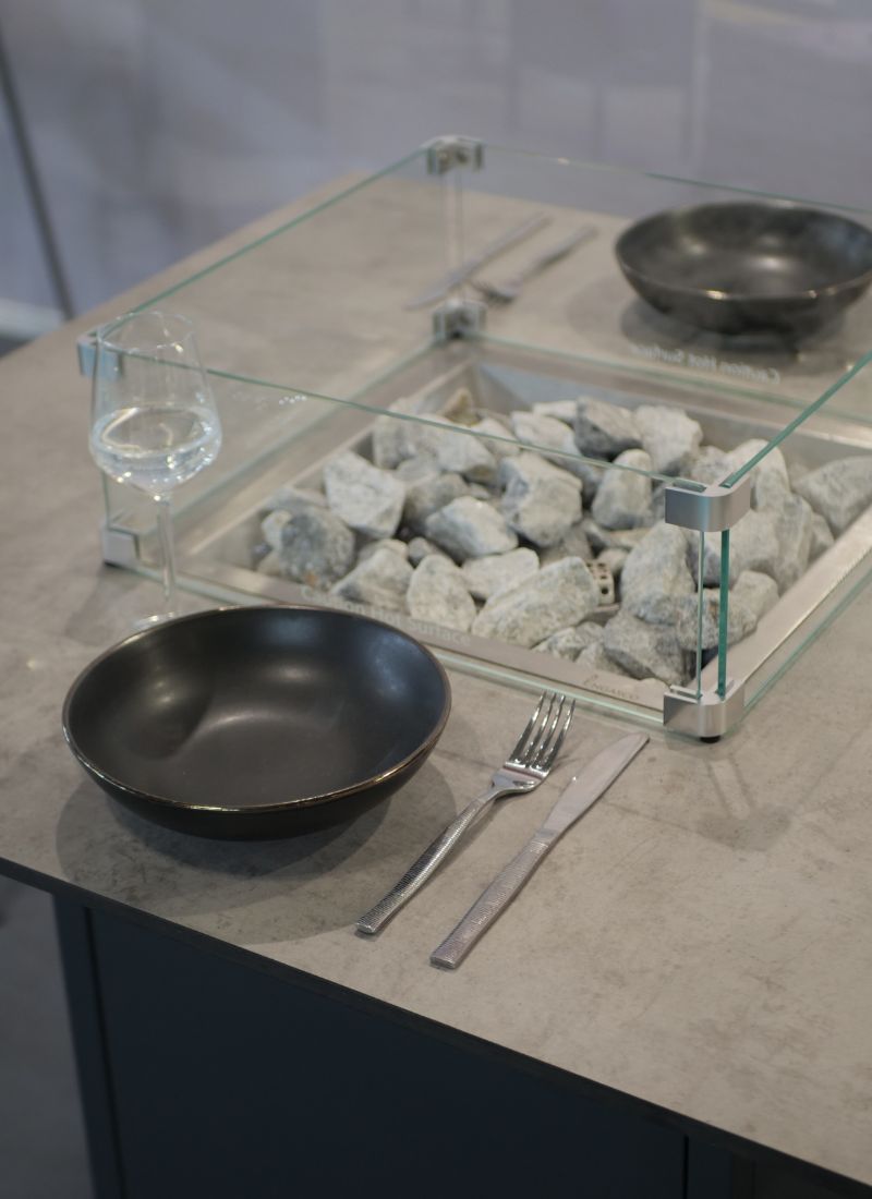 Engasco Slava Low 90cm2-120cm2 Fire Table