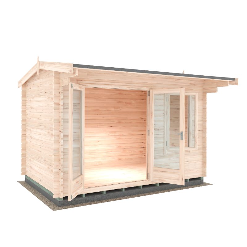 Shire Marlborough 8x12 28mm Log cabin
