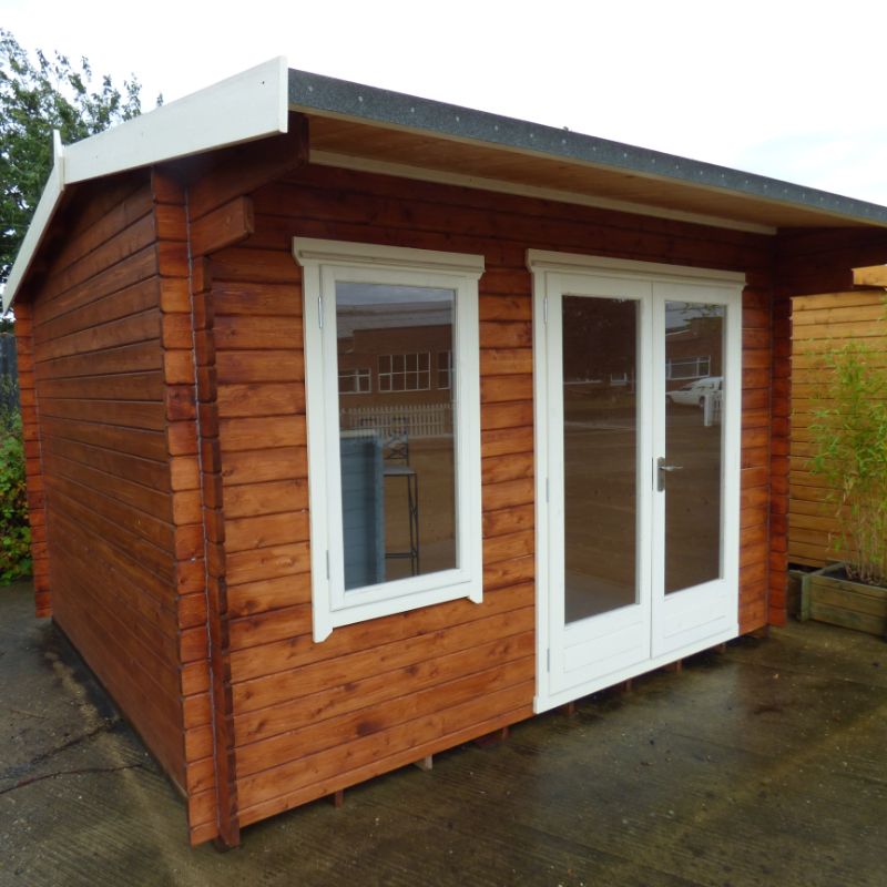 Shire Marlborough 10x10 28mm Log cabin