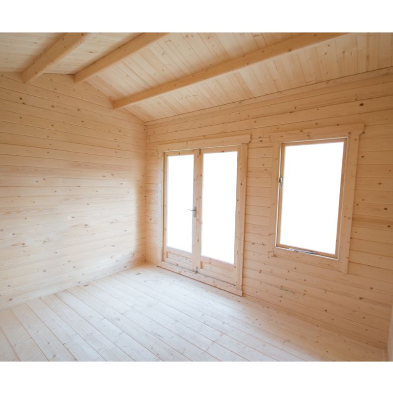 Shire Marlborough 12x10 28mm Log cabin