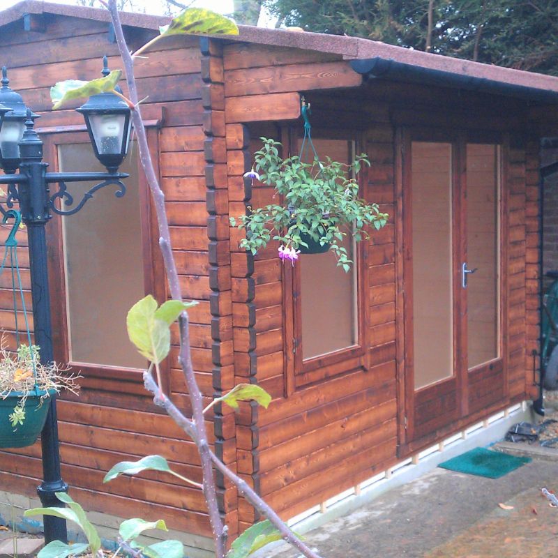 Shire Marlborough 12x10 28mm Log cabin