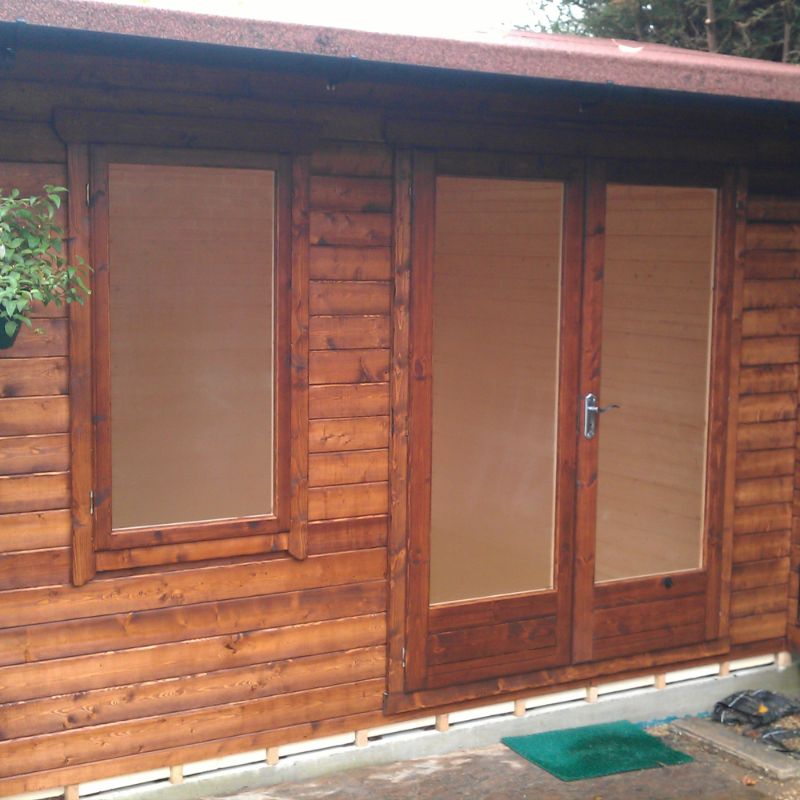 Shire Marlborough 12x10 28mm Log cabin
