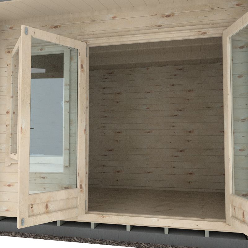 Shire Marlborough 8x10 28mm Log cabin