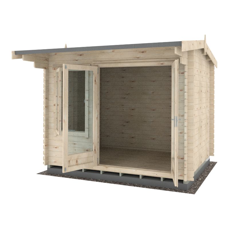 Shire Marlborough 8x10 28mm Log cabin