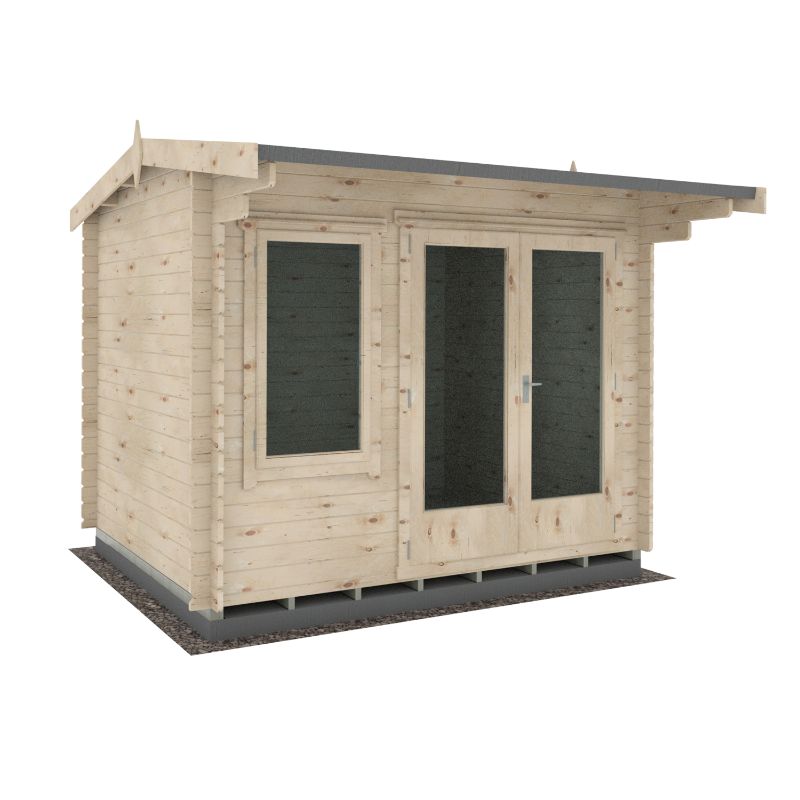 Shire Marlborough 8x10 28mm Log cabin
