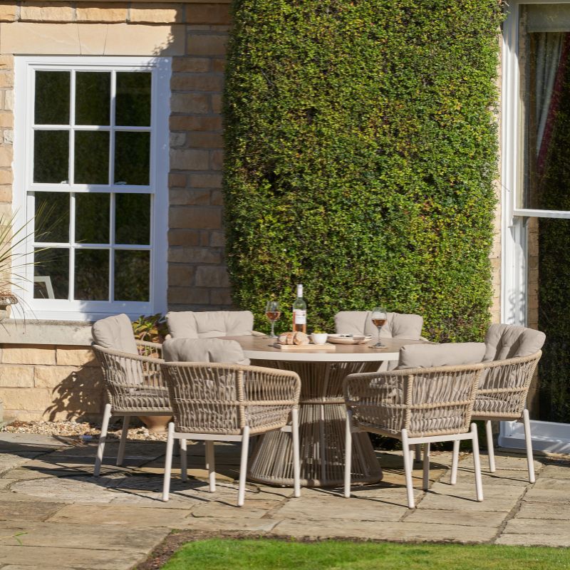 Pacific Lifestyle - Martic Outdoor 6 Seater Dining Set