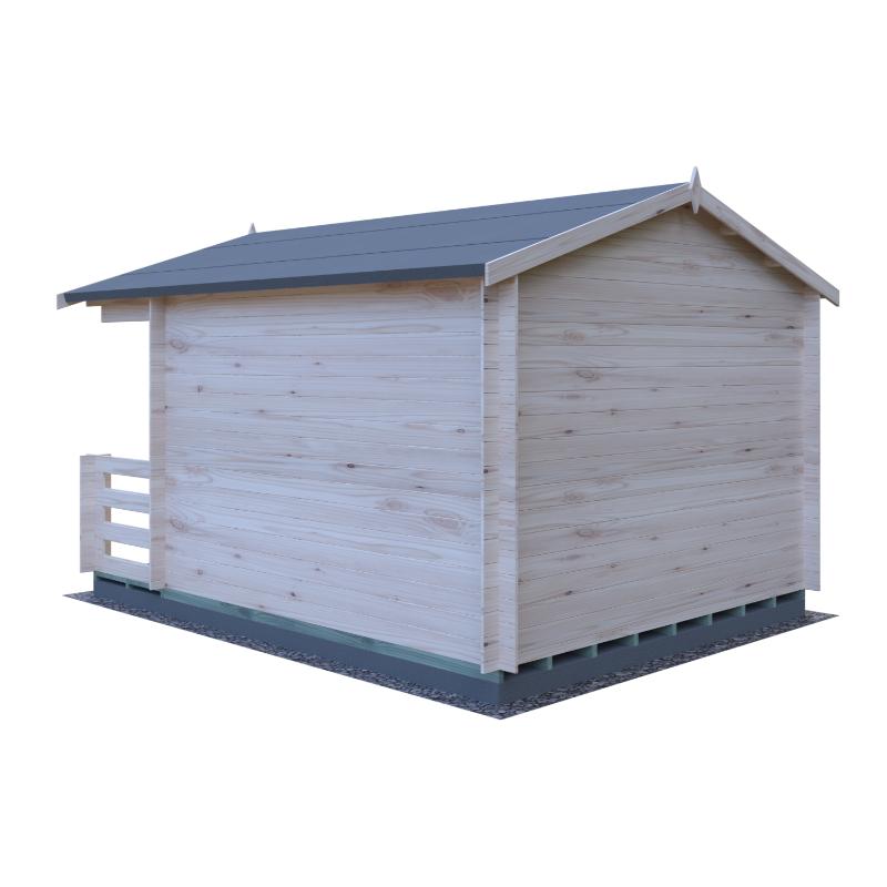 Shire Maulen with Verandah 10x10 19mm Log cabin