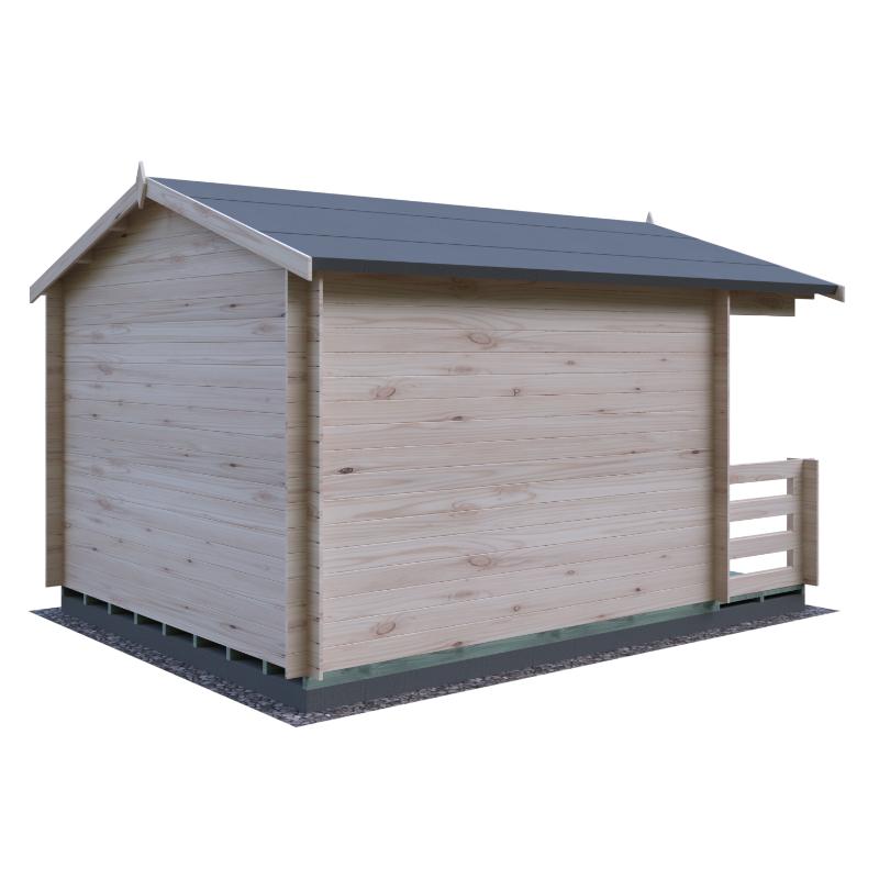 Shire Maulen with Verandah 10x10 19mm Log cabin