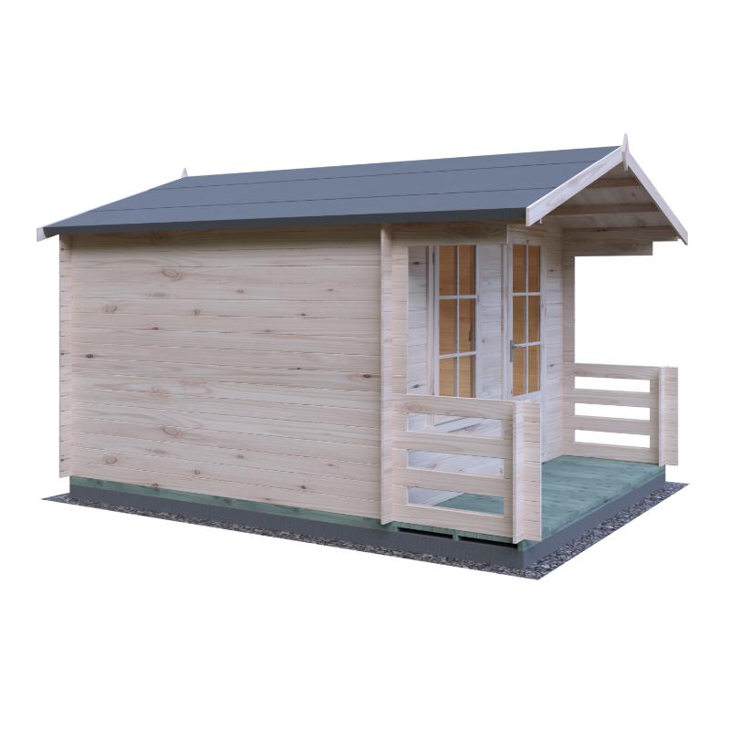 Shire Maulen with Verandah 10x10 19mm Log cabin