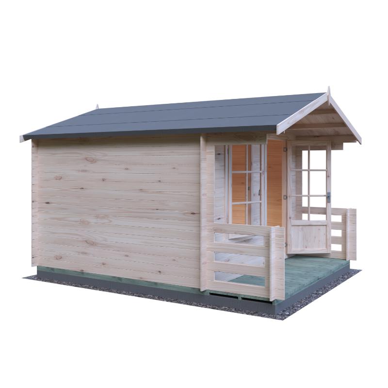 Shire Maulen with Verandah 10x10 19mm Log cabin