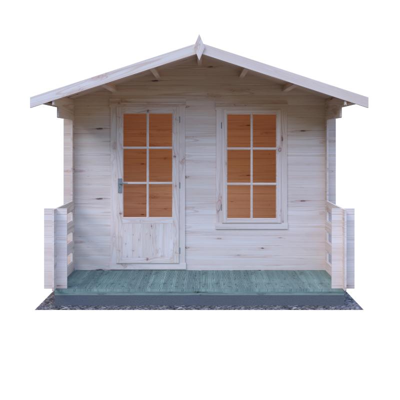 Shire Maulen with Verandah 10x10 19mm Log cabin