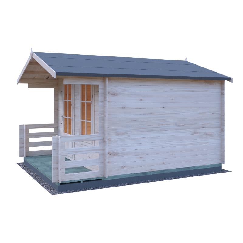 Shire Maulen with Verandah 10x10 19mm Log cabin