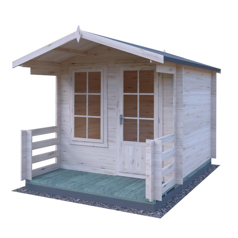 Shire Maulen with Verandah 8x8 19mm Log cabin