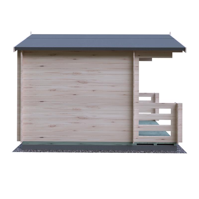 Shire Maulen with Verandah 8x8 19mm Log cabin