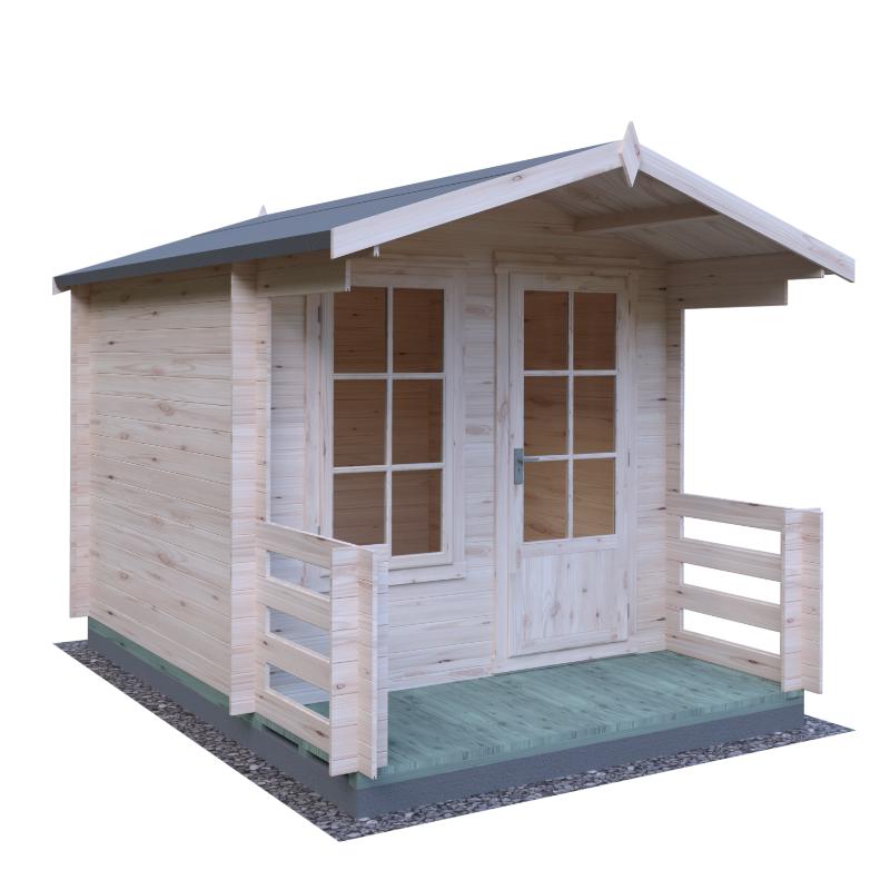 Shire Maulen with Verandah 8x8 19mm Log cabin