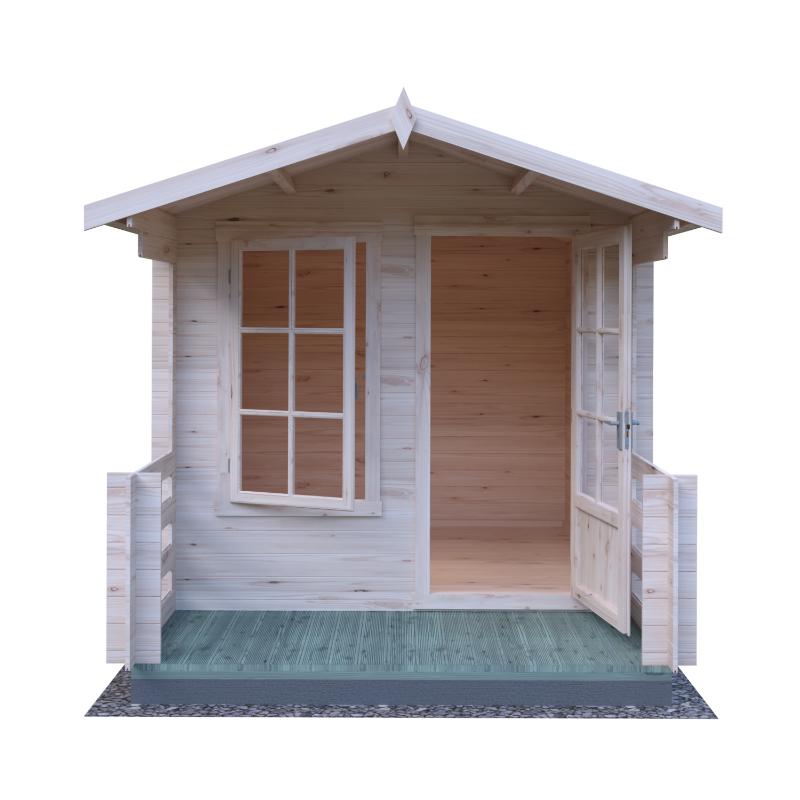 Shire Maulen with Verandah 8x8 19mm Log cabin