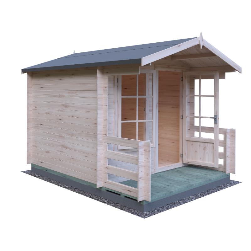 Shire Maulen with Verandah 8x8 19mm Log cabin