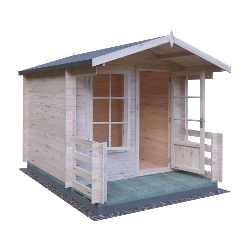 Shire Maulen with Verandah 8x8 19mm Log cabin