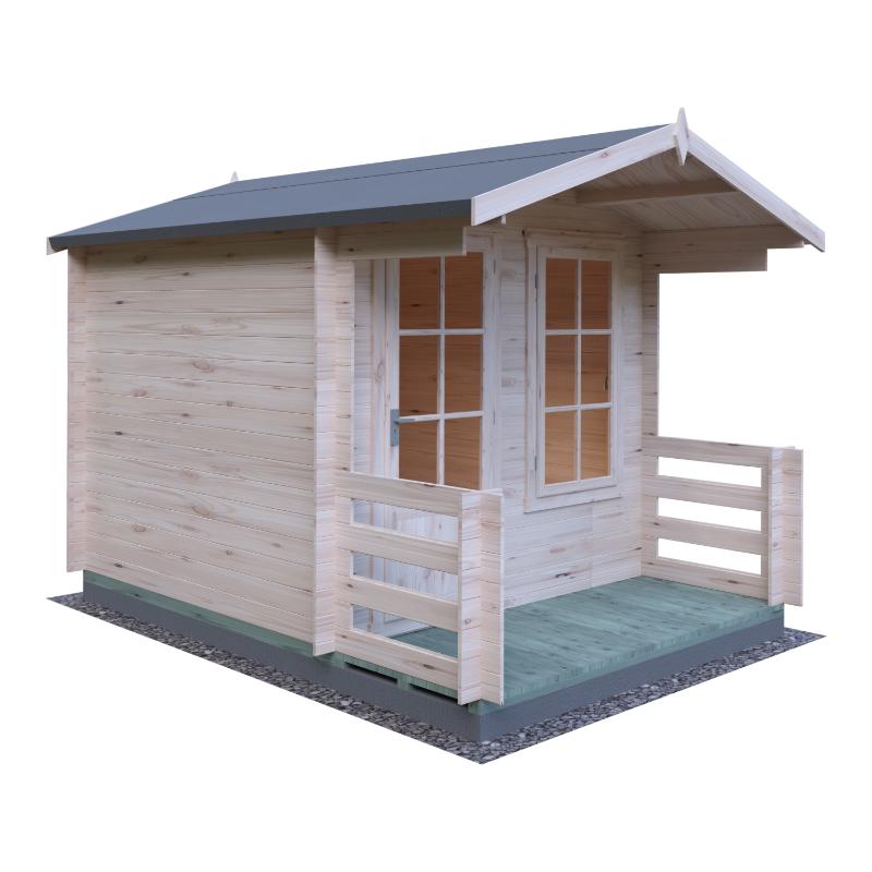 Shire Maulen with Verandah 8x8 19mm Log cabin