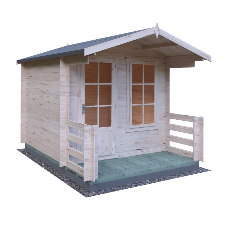 Shire Maulen with Verandah 8x8 19mm Log cabin