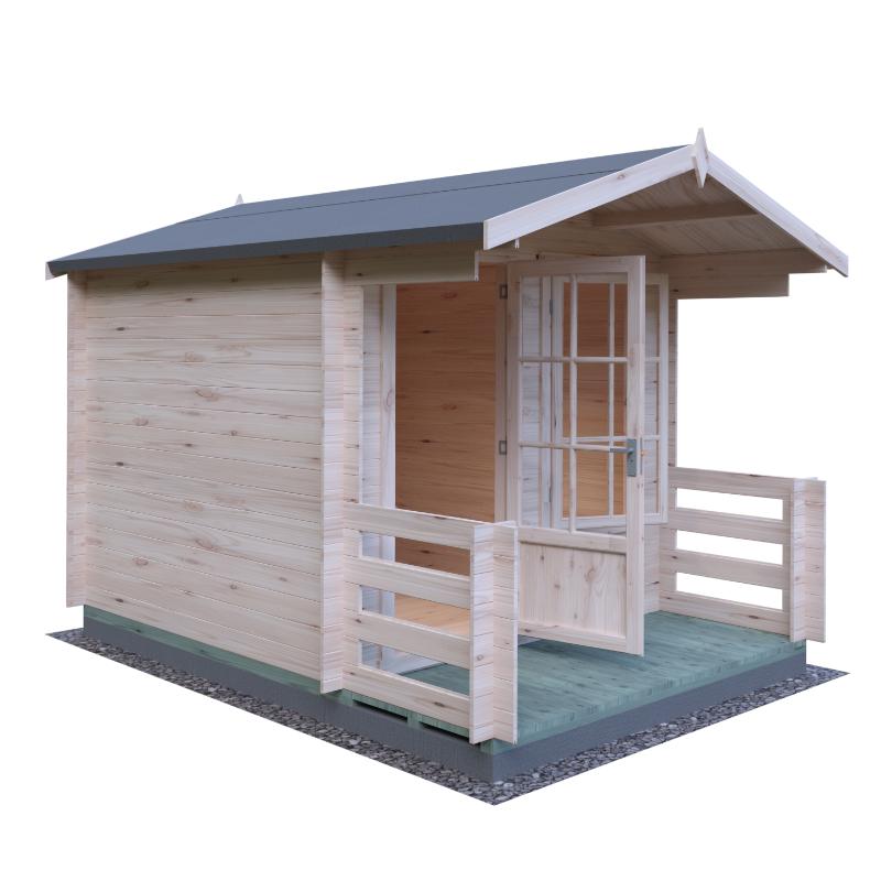 Shire Maulen with Verandah 8x8 19mm Log cabin