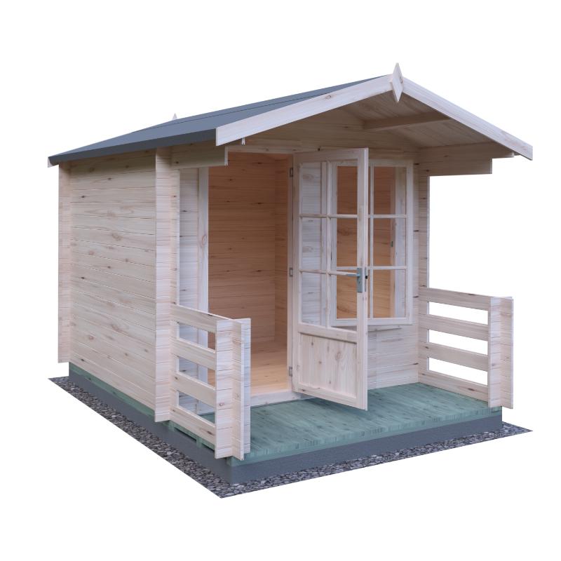 Shire Maulen with Verandah 8x8 19mm Log cabin