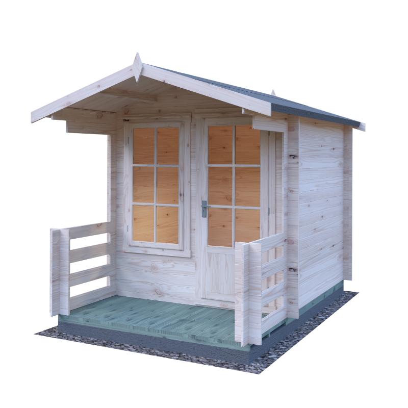 Shire Maulen with Verandah 7x7 19mm Log cabin
