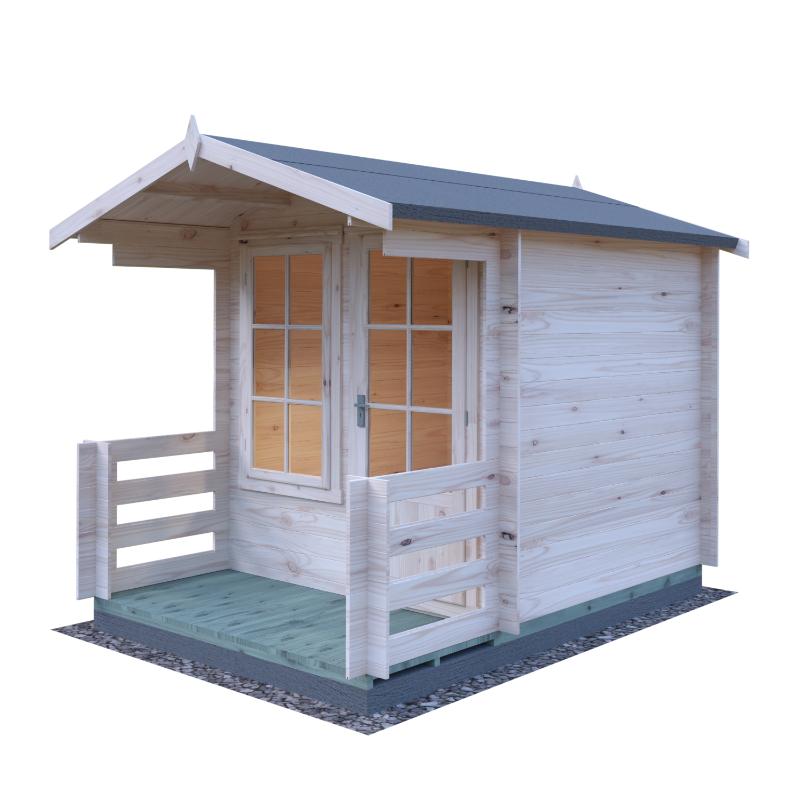 Shire Maulen with Verandah 7x7 19mm Log cabin