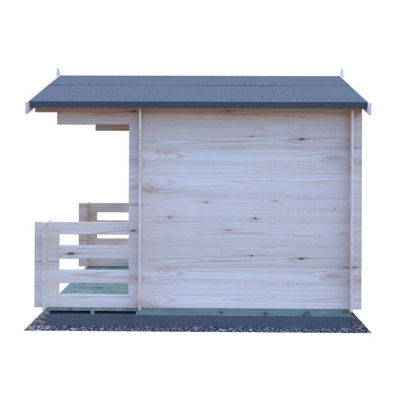 Shire Maulen with Verandah 7x7 19mm Log cabin