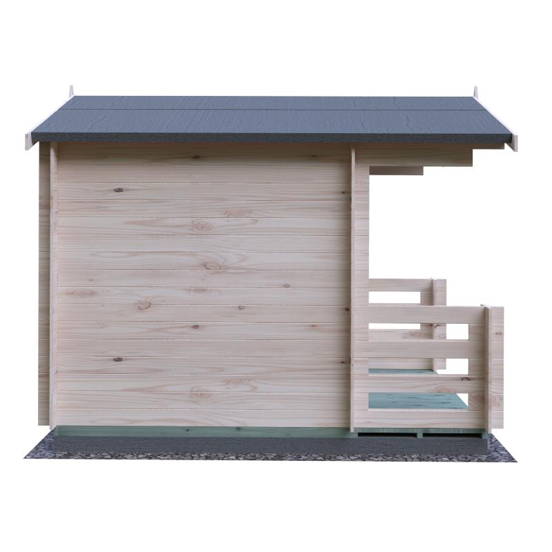 Shire Maulen with Verandah 7x7 19mm Log cabin