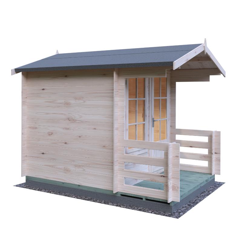 Shire Maulen with Verandah 7x7 19mm Log cabin