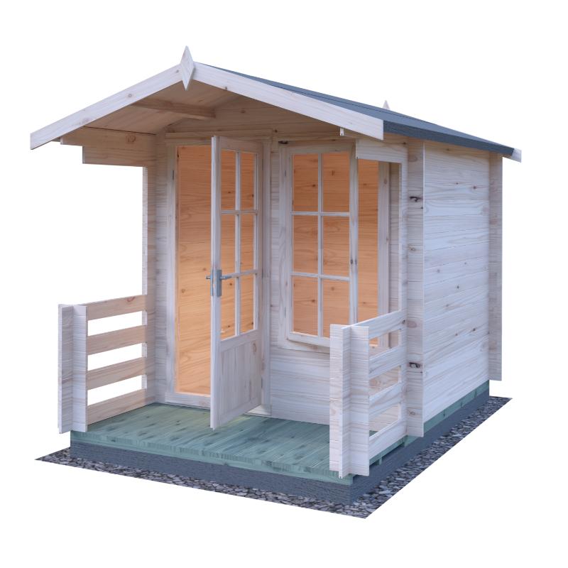 Shire Maulen with Verandah 7x7 19mm Log cabin