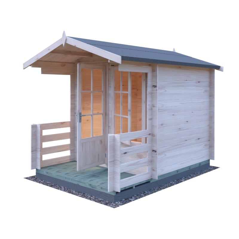 Shire Maulen with Verandah 7x7 19mm Log cabin