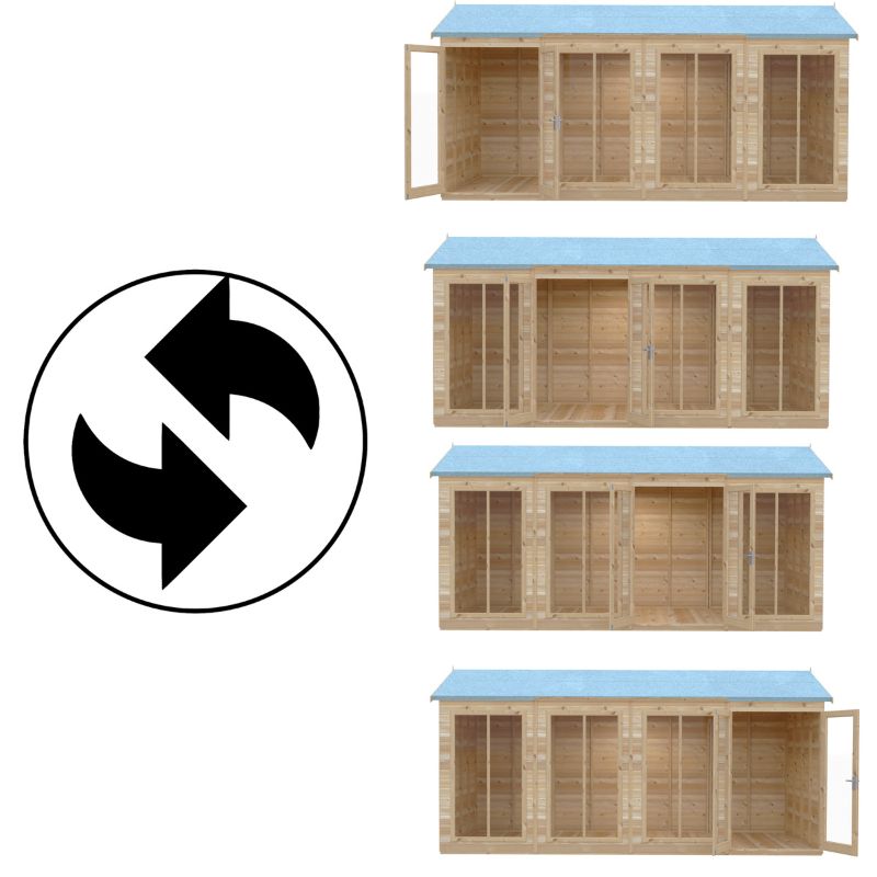 Shire Mayfield 16x6 Summerhouse