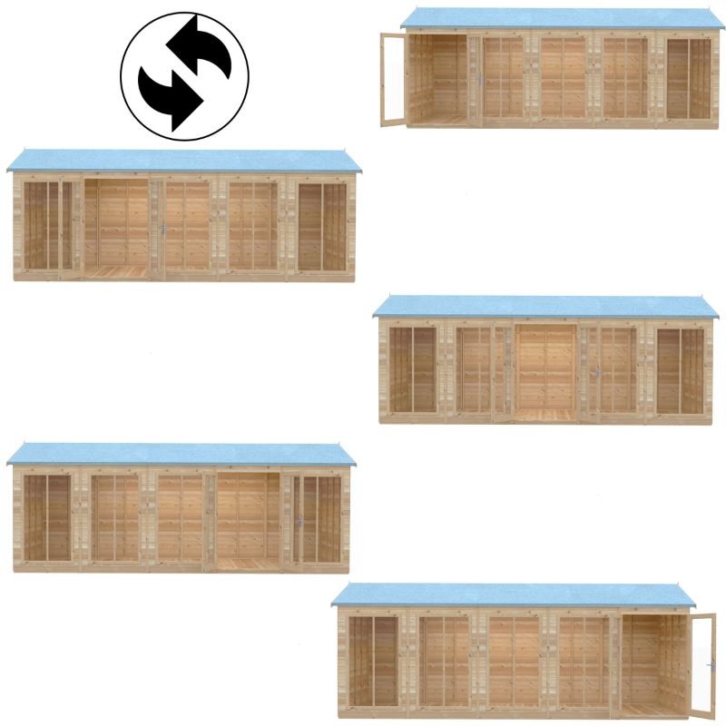 Shire Mayfield 20x6 Summerhouse
