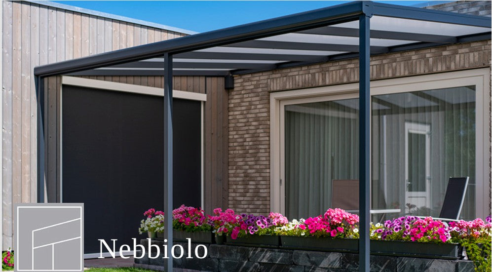 Deponti Nebbiolo Aluminium Veranda-Carport