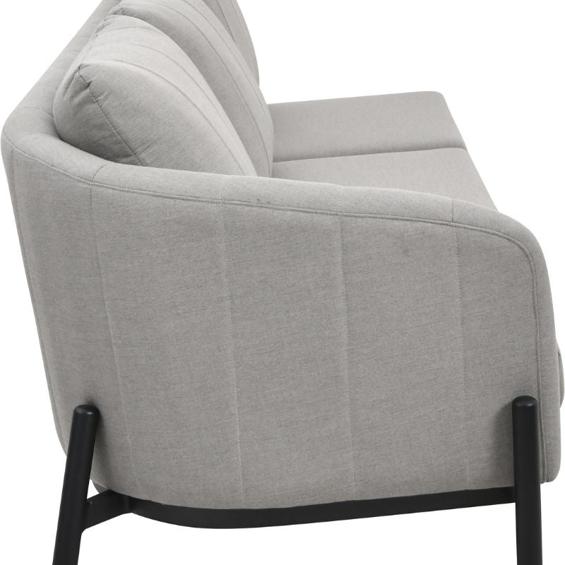 Pacific Lifestyle - Nevada Putty Large Outdoor Corner Seating Set with Adjustable Table