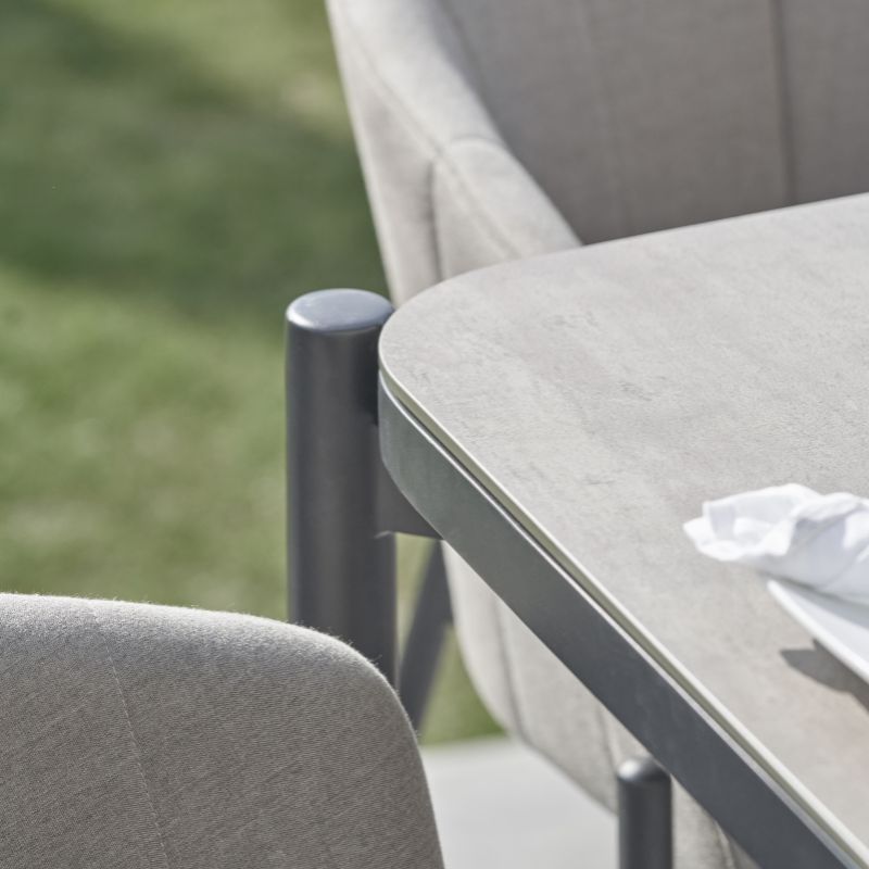 Pacific Lifestyle - Nevada Putty Outdoor 6 Seater Dining Set