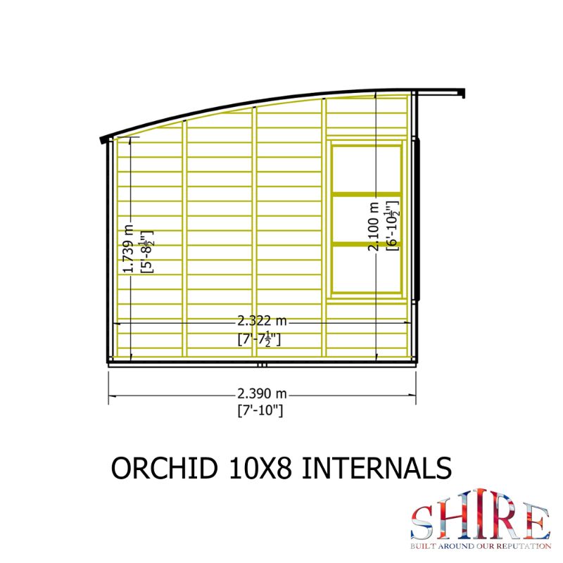 Orchid 10x8 Summerhouse
