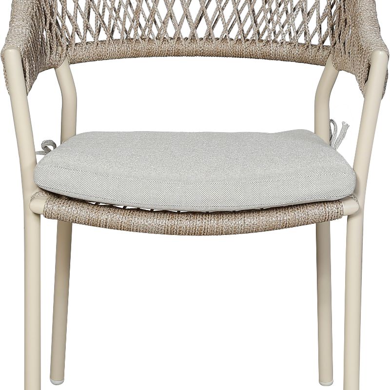 Pacific Lifestyle - Osaka Latte Outdoor 6 Seater Dining Set