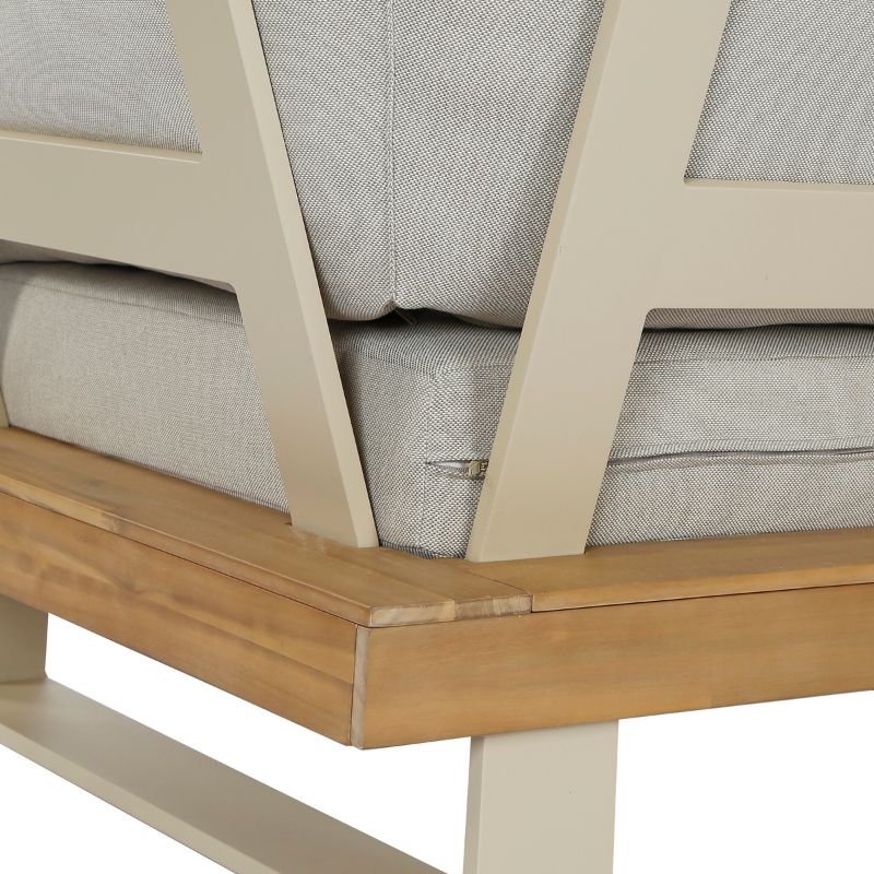 Pacific Lifestyle - Osaka Latte Outdoor Corner Seating Set